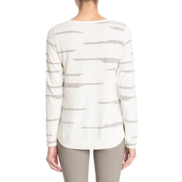 Nic+Zoe - Silverlining Pop Top Sweater Multi - S - Picture 2 of 3